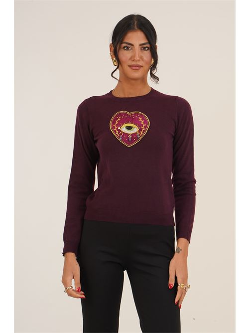 Maglia con ricamo Il The' Delle 5 | LISABURGUINDI